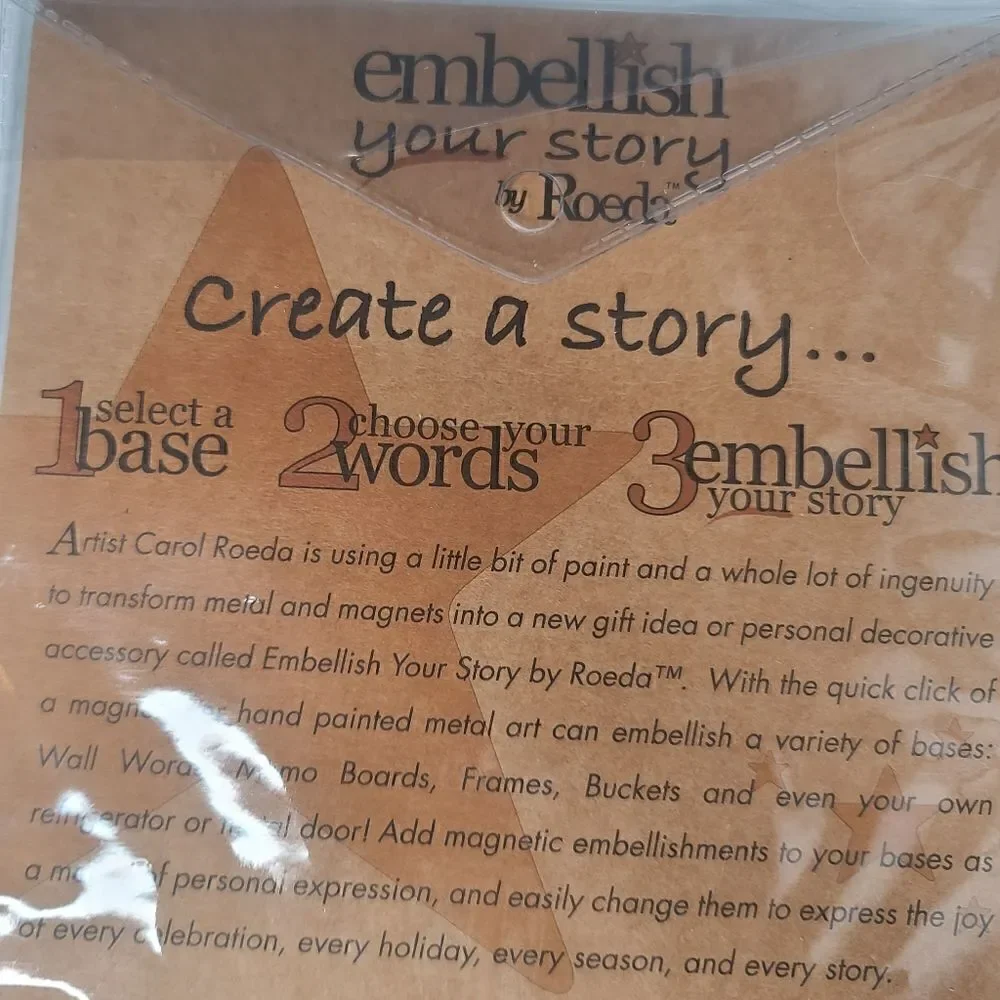 NWT Embellish Your Story Baby Girl New Baby Magnet